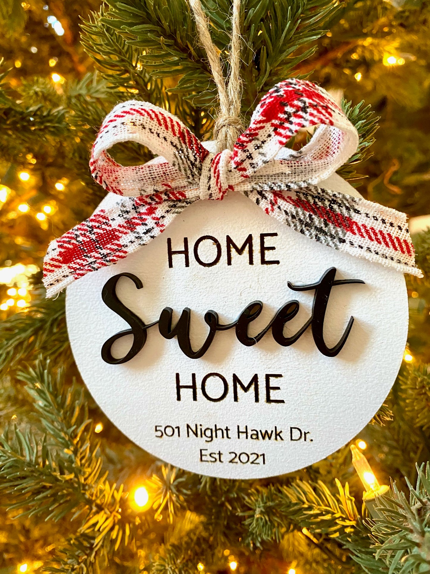 Round Ornament - Home Sweet Home