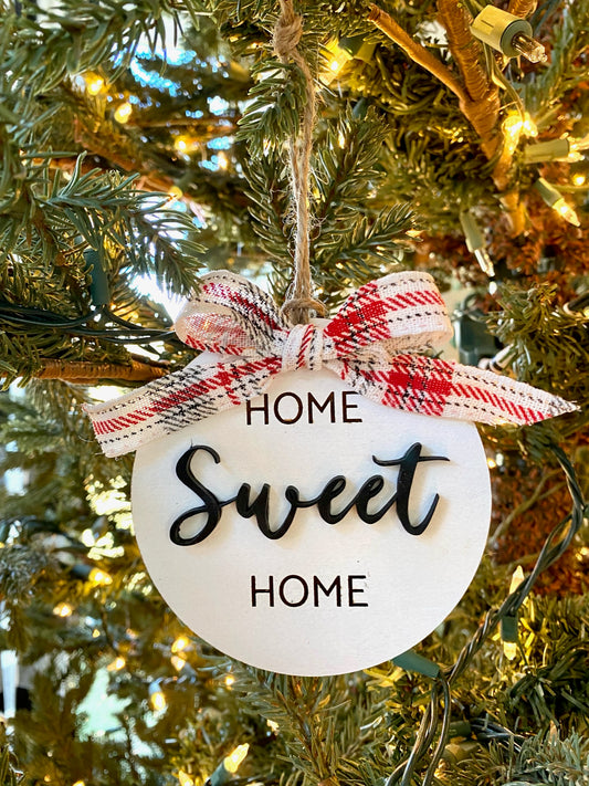 Round Ornament - Home Sweet Home