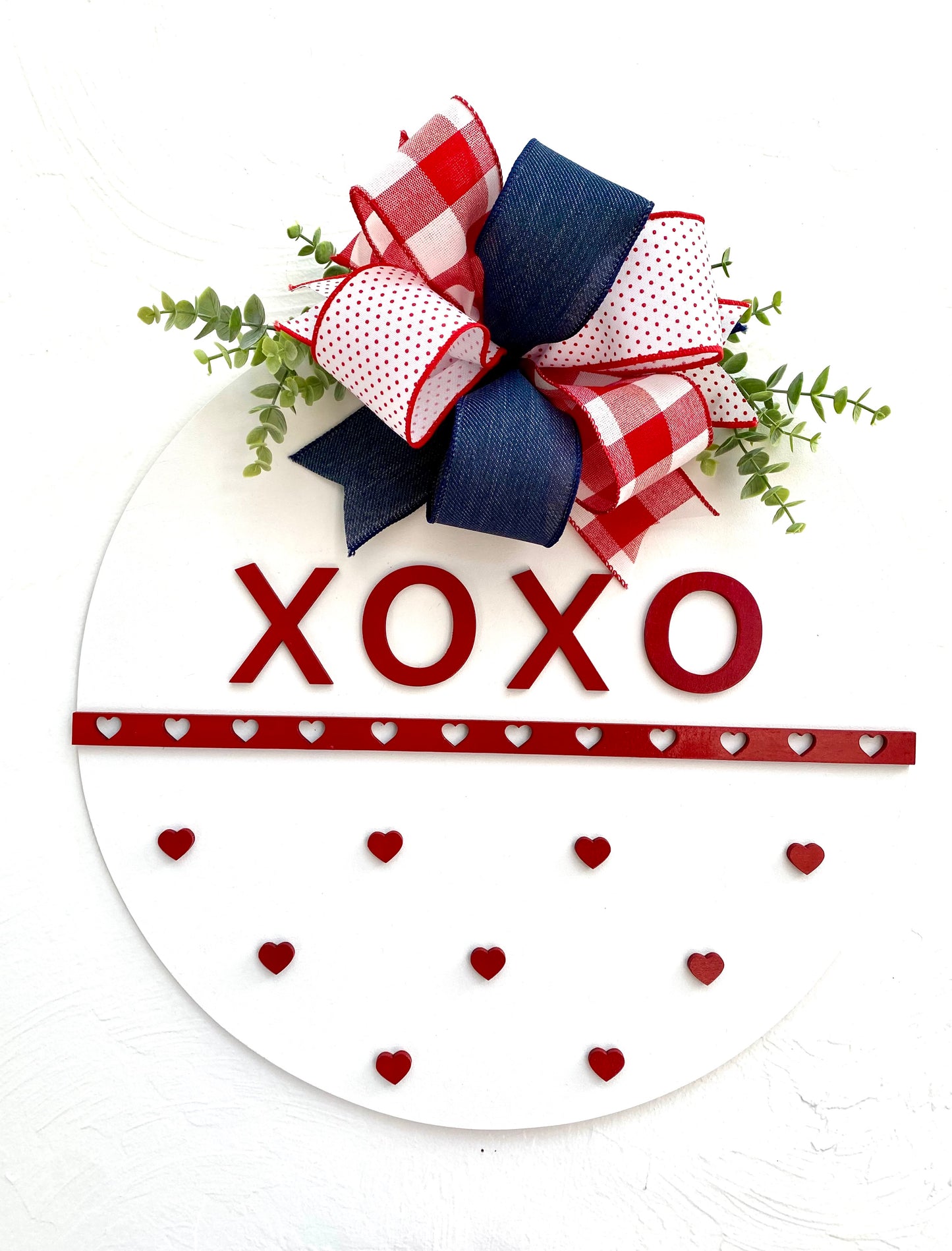 Round Door Hanger - XOXO